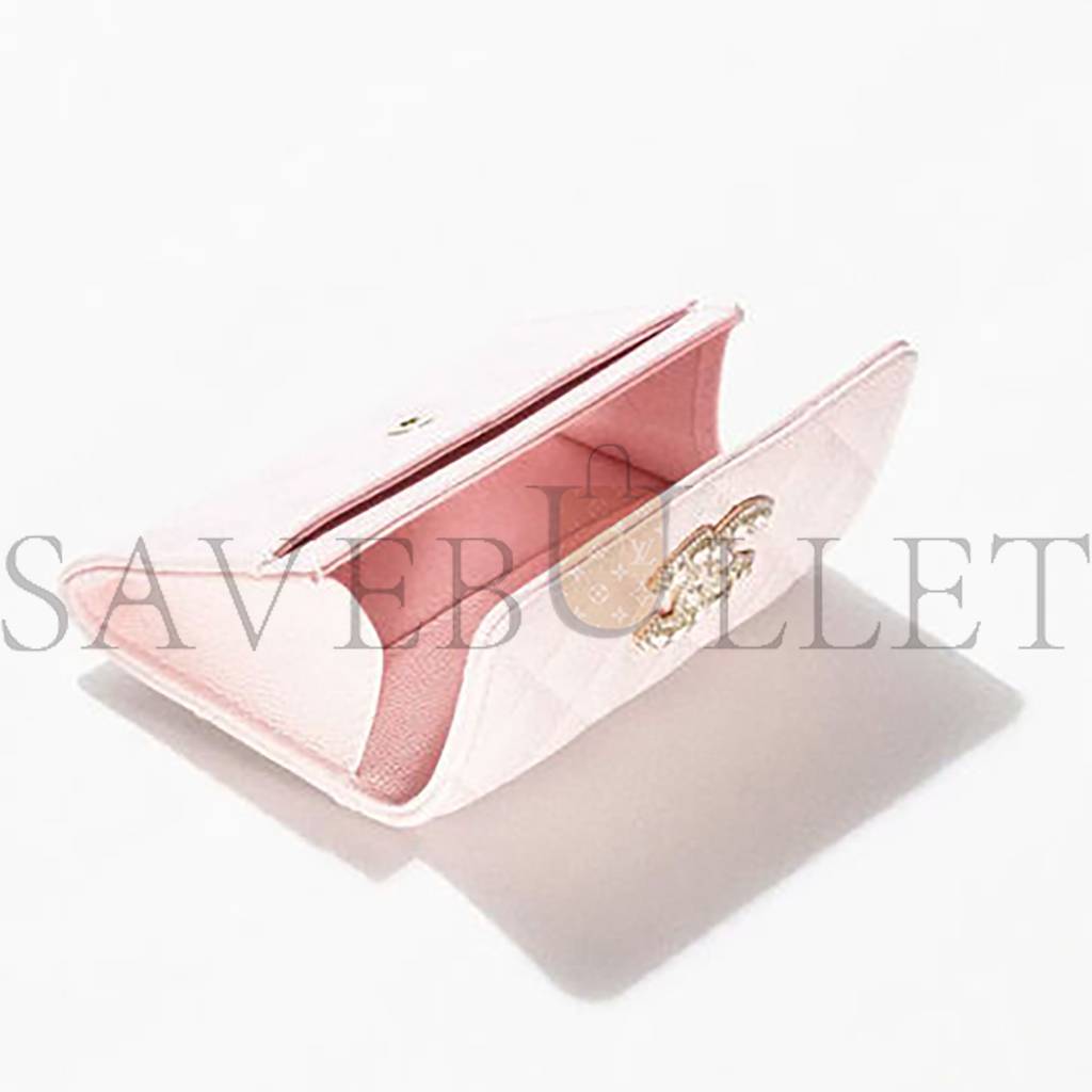 CHANEL FLAP CARD HOLDER GOLD HARDWARE   AP2735 B08043 NH620 (11.3*7.5*2.1cm) 